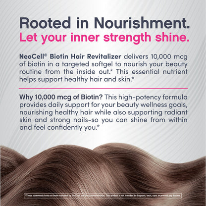 Biotin Hair Revitalizer, 10,000 mcg, 300 Softgels
