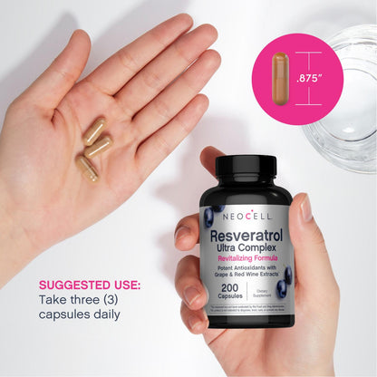 Resveratrol Ultra Complex, 200 Capsules
