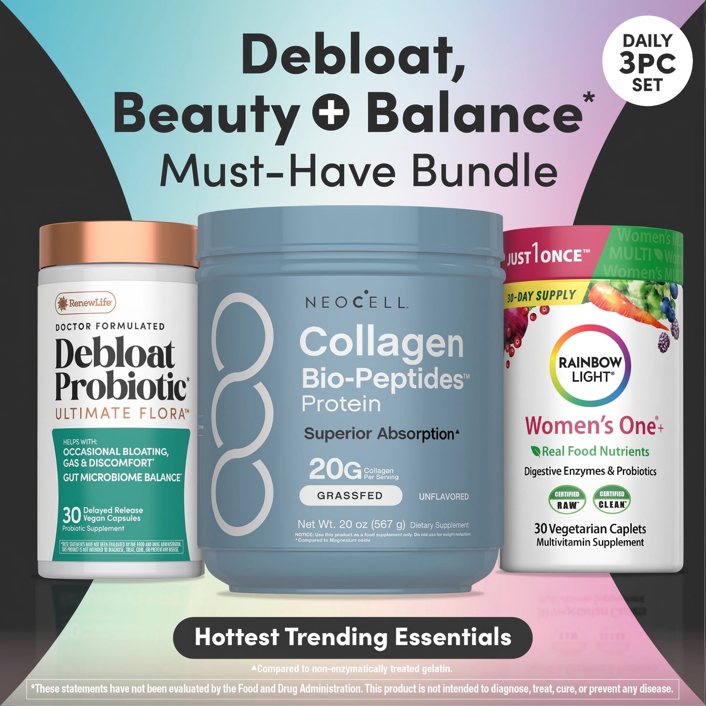 Debloat, Beauty & Balance Bundle*, 1 Box