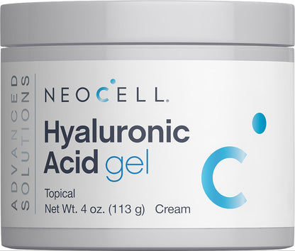 Hyaluronic Acid Gel Cream, 4 oz (113 g) Jar