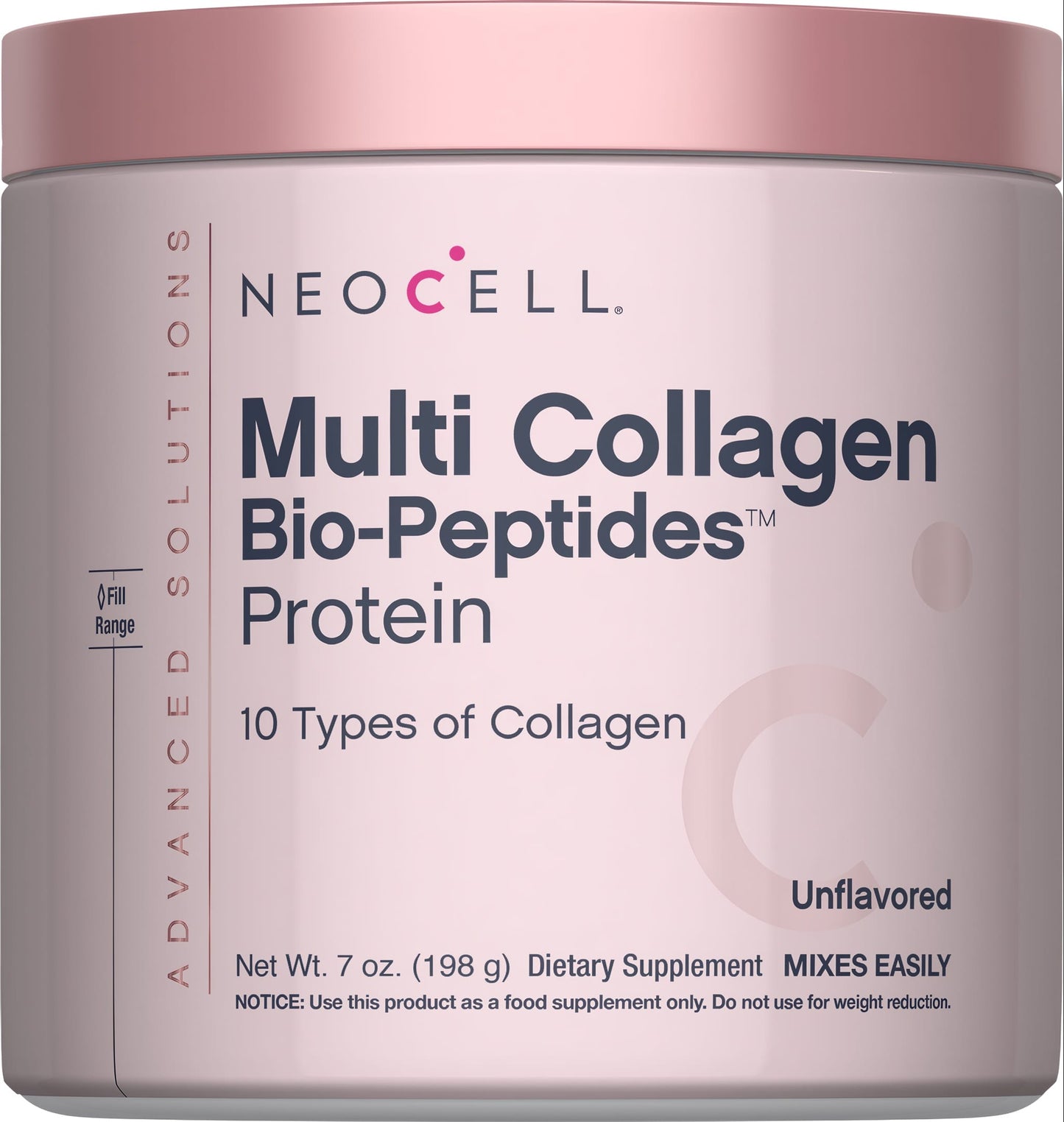 Multi Collagen Bio-Peptides Protein, 7 oz (198 g) Powder