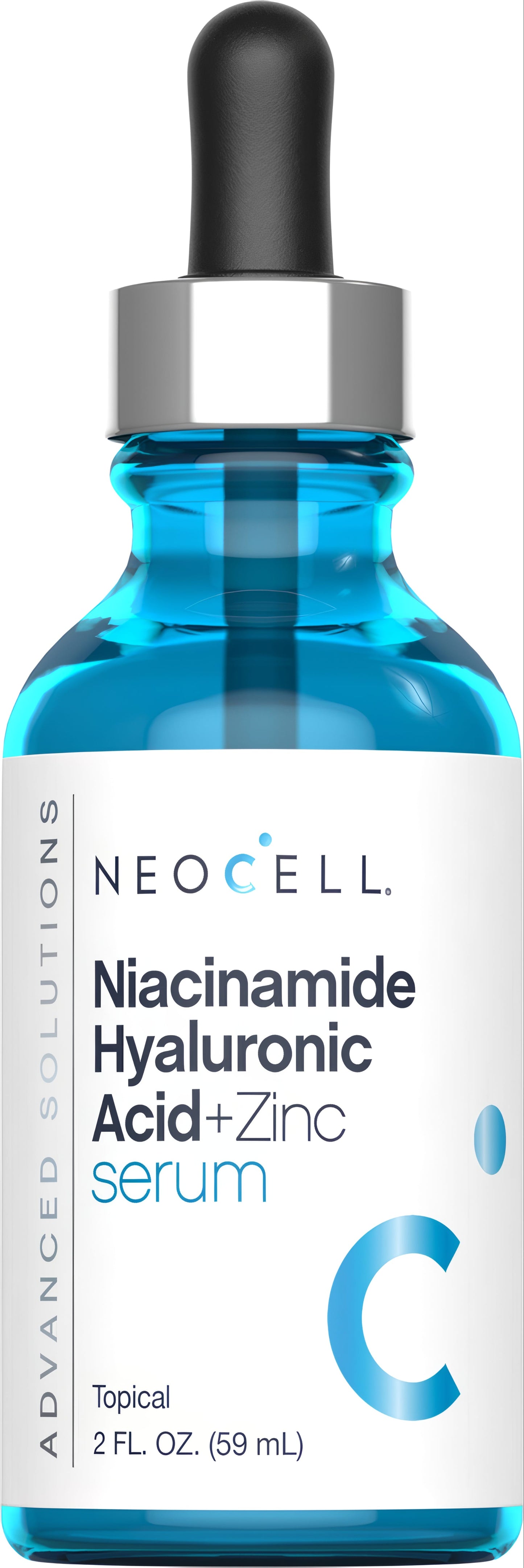 Niacinamide Hyaluronic Acid + Zinc Serum, 2 fl oz (59 mL) Dropper Bottle